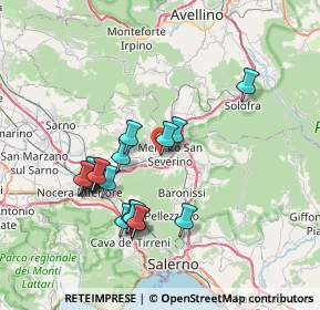 Mappa Marcello-piazza, 84085 Mercato San Severino SA, Italia (7.55056)