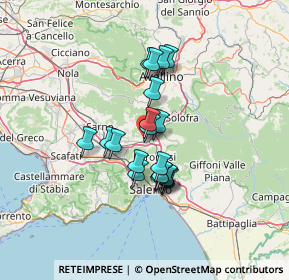 Mappa Marcello-piazza, 84085 Mercato San Severino SA, Italia (10.606)