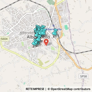 Mappa Via Indipendenza, 70011 Alberobello BA, Italia (0.306)