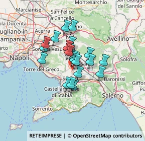 Mappa Via Carlo Pisacane, 80041 Boscoreale NA, Italia (9.834)