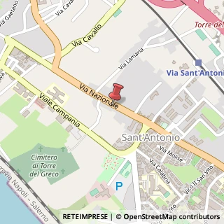 Mappa Via Nazionale, 21, 80059 Torre del Greco, Napoli (Campania)