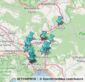 Mappa Via Delle Traverse, 84084 Fisciano SA, Italia (6.6675)