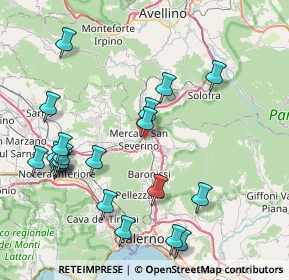 Mappa Via Delle Traverse, 84084 Fisciano SA, Italia (9.9295)