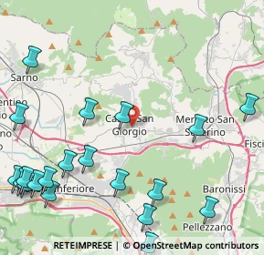 Mappa Via Antonio della Monica, 84083 Castel San Giorgio SA, Italia (6.4415)
