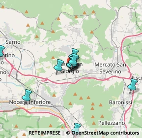 Mappa Via Antonio della Monica, 84083 Castel San Giorgio SA, Italia (2.98167)