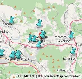 Mappa Via Antonio della Monica, 84083 Castel San Giorgio SA, Italia (5.33)