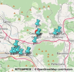 Mappa Via Antonio della Monica, 84083 Castel San Giorgio SA, Italia (4.22077)