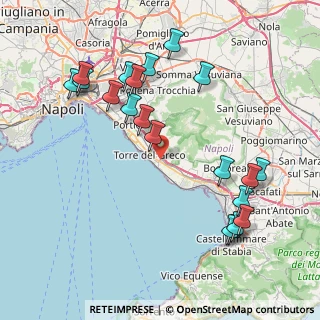 Mappa Via S. Gennariello, 80059 Torre del Greco NA, Italia (9.7025)