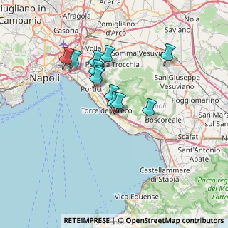 Mappa Via S. Gennariello, 80059 Torre del Greco NA, Italia (5.95583)