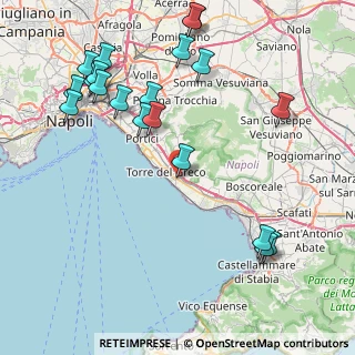 Mappa Via S. Gennariello, 80059 Torre del Greco NA, Italia (10.8045)