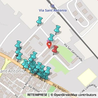 Mappa Via San Gennariello, 80059 Torre del Greco NA, Italia (0.16185)