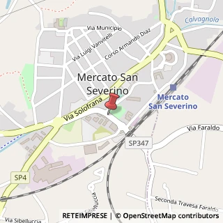 Mappa Via Aldo Moro, 15, 84085 Mercato San Severino, Salerno (Campania)