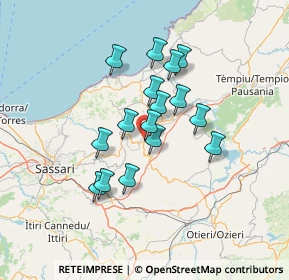 Mappa 07030 Martis SS, Italia (11.49063)