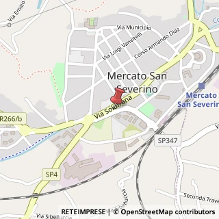 Mappa Via Aldo Moro, 54, 84085 Mercato San Severino, Salerno (Campania)