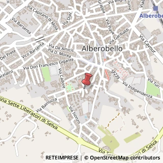 Mappa Piazza Gabriele D'Annunzio, 2, 70011 Alberobello, Bari (Puglia)