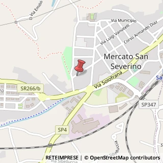 Mappa Via Tenente Falco, 22, 84085 Mercato San Severino, Salerno (Campania)
