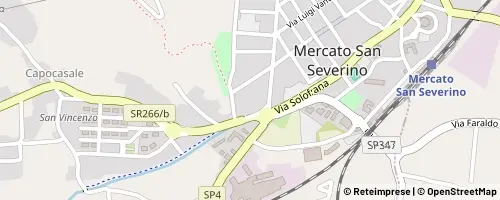 Mappa Mercato San Severino