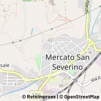 Peta Mercato San Severino