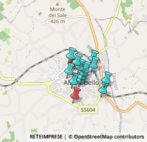 Mappa Via del Gesù, 70011 Alberobello BA, Italia (0.49571)