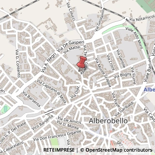 Mappa Piazza Sacramento, 14, 70011 Alberobello, Bari (Puglia)