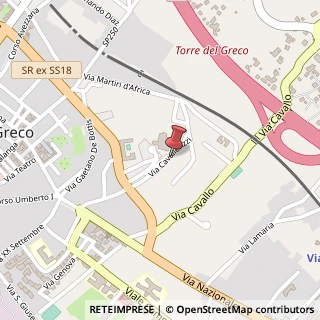 Mappa Via Cavallerizzi, 47, 80059 Torre del Greco, Napoli (Campania)