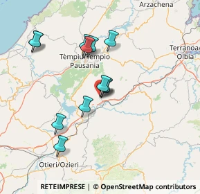 Mappa Via Vittorio Veneto, 07022 Berchidda SS, Italia (13.92167)