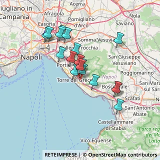 Mappa Via Carpinone, 80059 Torre del Greco NA, Italia (6.66111)