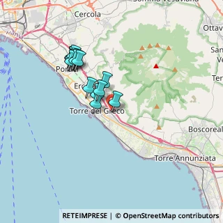Mappa Via Carpinone, 80059 Torre del Greco NA, Italia (3.38429)