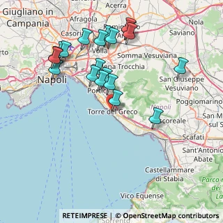 Mappa Via Costantinopoli, 80059 Torre del Greco NA, Italia (8.911)