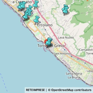 Mappa Via del Porto, 80059 Torre del Greco NA, Italia (3.01941)