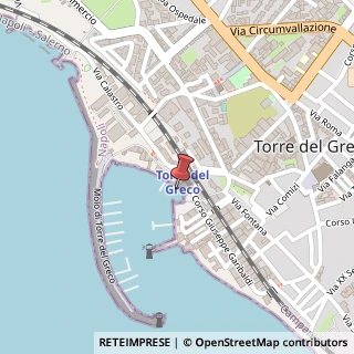 Mappa Via Spiaggia del Porto, 80059 Torre del Greco NA, Italia, 80059 Torre del Greco, Napoli (Campania)