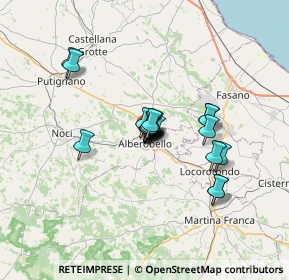Mappa 70011 Alberobello BA, Italia (4.779)