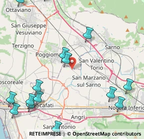 Mappa Via Nuova San Marzano, 84018 Scafati SA, Italia (6.31933)