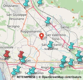 Mappa Via Nuova San Marzano, 84018 Scafati SA, Italia (7.189)