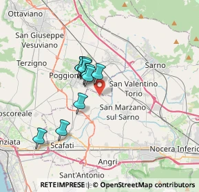 Mappa Via Nuova San Marzano, 84018 Scafati SA, Italia (2.64455)