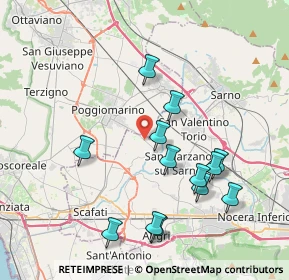 Mappa Via Nuova San Marzano, 84018 Scafati SA, Italia (4.26846)