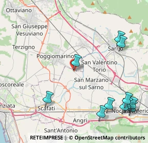 Mappa Via Nuova San Marzano, 84018 Scafati SA, Italia (6.05364)
