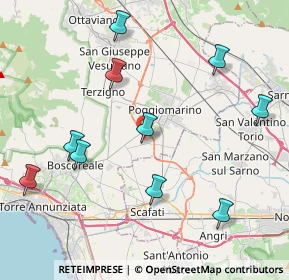 Mappa Via Manzo, 80041 Boscoreale NA, Italia (5.29091)