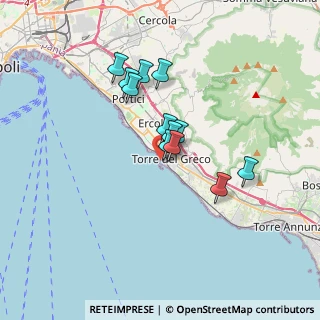 Mappa Via Spiaggia del Porto, 80059 Torre del Greco NA, Italia (2.79417)