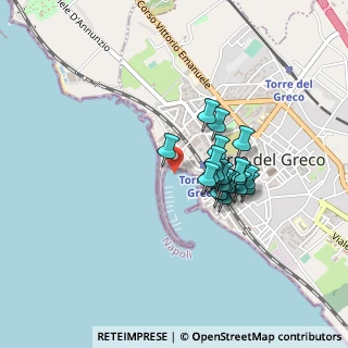 Mappa Via Spiaggia del Porto, 80059 Torre del Greco NA, Italia (0.341)