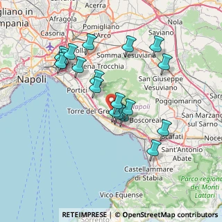 Mappa Via Monticelli, 80059 Torre del Greco NA, Italia (7.32556)