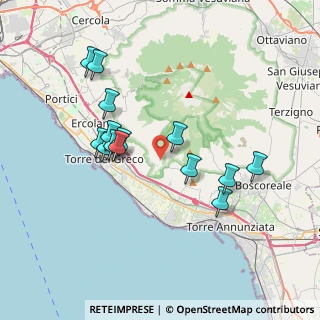 Mappa Via Monticelli, 80059 Torre del Greco NA, Italia (3.725)