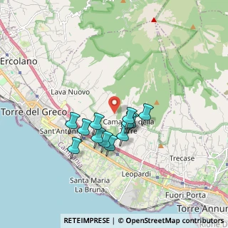 Mappa Via Monticelli, 80059 Torre del Greco NA, Italia (1.4975)