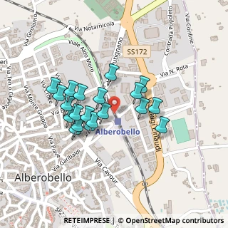 Mappa Via Due Macelli, 70011 Alberobello BA, Italia (0.197)