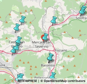 Mappa Piazza Alfredo Rocco, 84085 Mercato San Severino SA, Italia (6.055)