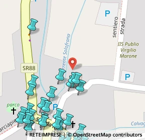 Mappa Piazza Dante, 84085 Mercato San Severino SA, Italia (0.08333)