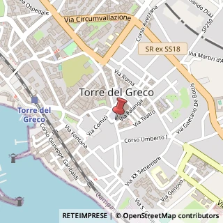 Mappa Piazza Santa Croce, 26, 80059 Torre del Greco, Napoli (Campania)