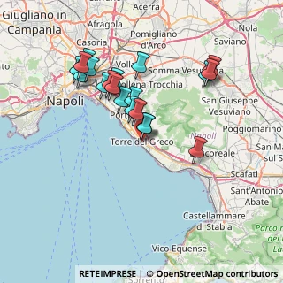 Mappa Piazza Santa Croce, 80059 Torre del Greco NA, Italia (7.3405)
