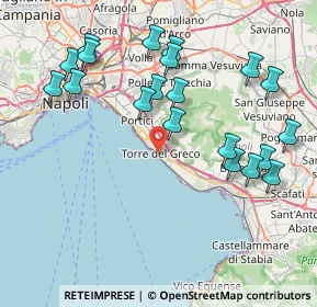 Mappa Piazzale Senza Nome, 80059 Torre del Greco NA, Italia (9.321)