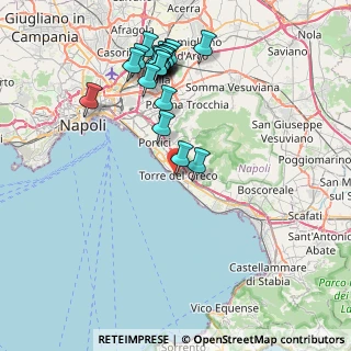 Mappa Piazzale Senza Nome, 80059 Torre del Greco NA, Italia (9.038)